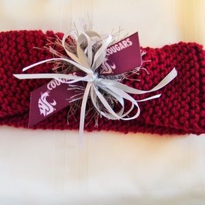 WSU Washington State Univ Cougars Infant Headband *NEW*